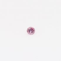 0.045 Carat round cut FPP Argyle pink diamond