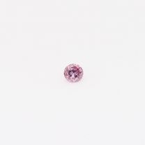 0.045 Carat round cut 6PP Argyle pink diamond