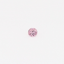 0.055 Carat round cut 6PP Argyle pink diamond