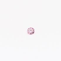 0.03 Carat round cut 5P/PP Argyle pink diamond