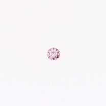 0.03 Carat round cut FIPP Argyle pink diamond
