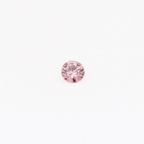 0.06 Carat round cut FIP Argyle pink diamond