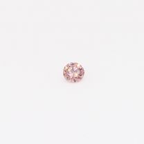 0.055 Carat round cut 5PR Argyle pink diamond