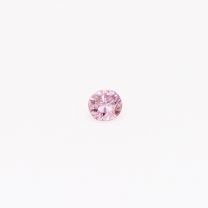 0.08 Carat round cut FIPP Argyle pink diamond
