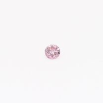 0.06 Carat round cut 5P Argyle pink diamond