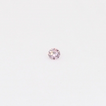 0.025 Carat round cut FPP Argyle pink diamond