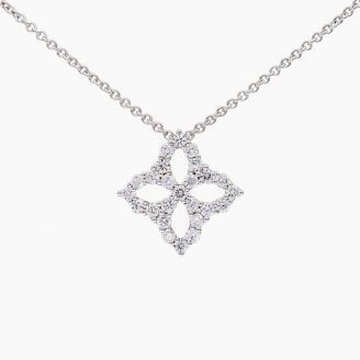 Ulysses white diamond necklace