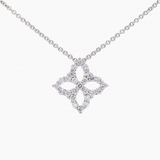 Ulysses white diamond necklace