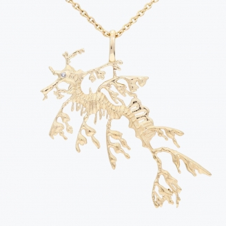 Leafy Seadragon necklace
