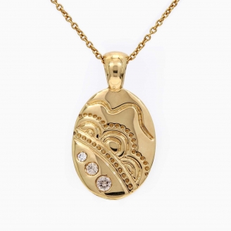 Journey To The Bungle Bungles diamond necklace