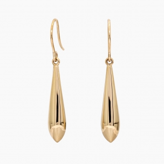 Madeleine teardrop shepherd hook earrings