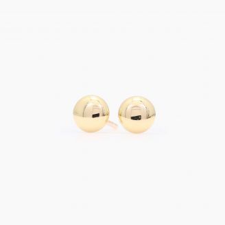 Sphere 4mm stud earrings