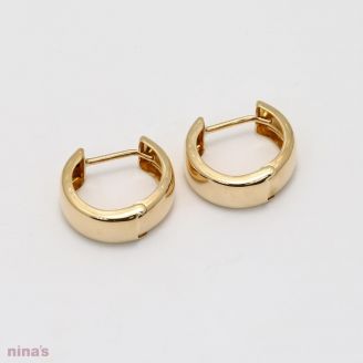 Alayna 13mm Huggie Hoop Earrings