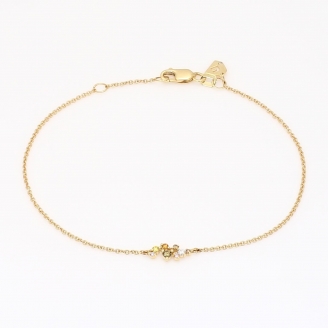 Carousel rainbow diamond bracelet