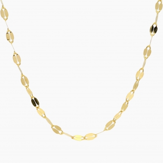 46cm 9 karat yellow gold Forzatina chain