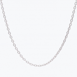 40-45cm sterling silver trace chain
