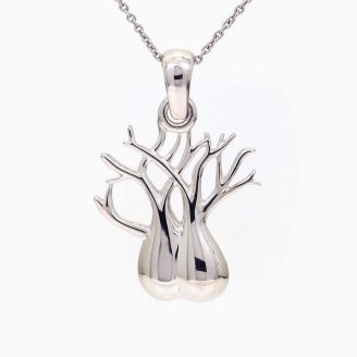 Twin Boab Tree necklace