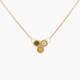 Astral rainbow diamond necklace