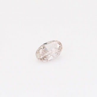 0.33 Carat oval cut fancy light pink diamond