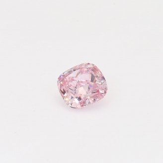 0.52 Carat cushion cut GIA certified fancy pink 7P Argyle pink diamond