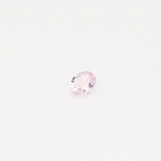 0.09 Carat oval cut 8PP Argyle pink diamond