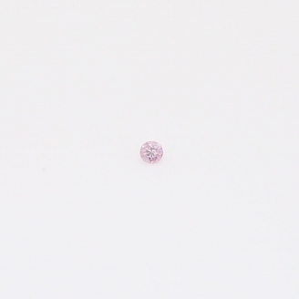 0.008 Carat round-cut FPP Argyle pink diamond