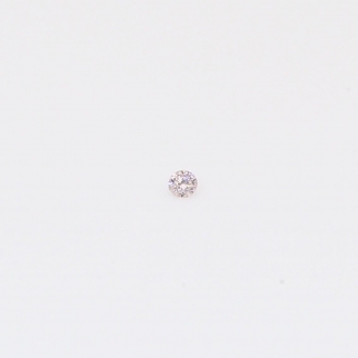 0.01 Carat round-cut FP Argyle pink diamond