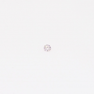 0.01 Carat round-cut FLP Argyle pink diamond