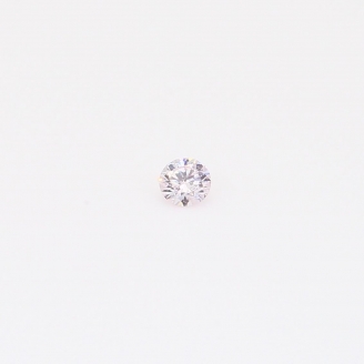 0.045 Carat round-cut FLPP Argyle pink diamond