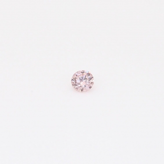 0.045 Carat round-cut FP Argyle pink diamond