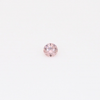 0.05 Carat round-cut FP Argyle pink diamond