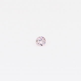 0.03 carat round-cut FLP Argyle pink diamond