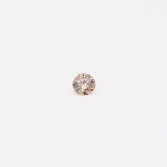 0.03 Carat round-cut FPP Argyle pink diamond