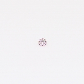 0.02 Carat round cut FPP Argyle pink diamond