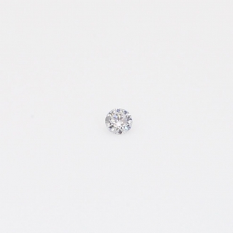 0.02 Carat round-cut BL1 Argyle blue diamond