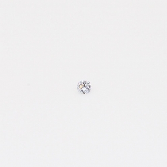 0.01 Carat round-cut BL1 Argyle blue diamond