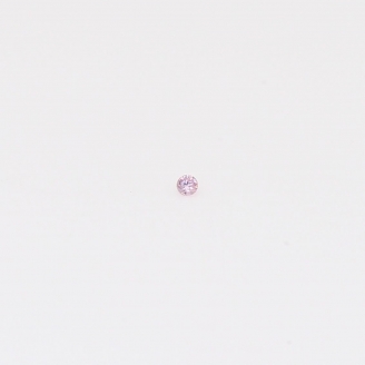 0.01 Carat round-cut FPP Argyle pink diamond