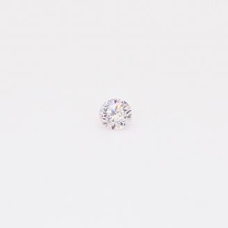 0.05 Carat round-cut FLP Argyle pink diamond