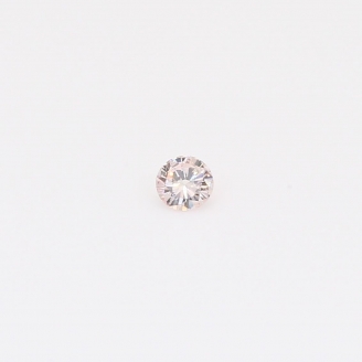 0.065 carat round-cut FLP/PR Argyle pink diamond