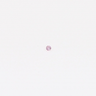 0.008 Carat round-cut FP Argyle pink diamond