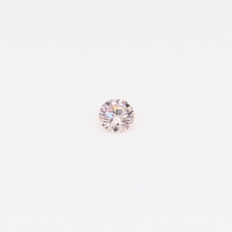 0.06 Carat round cut FP Argyle pink diamond