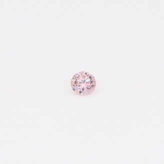 0.065 carat round-cut FP Argyle pink diamond