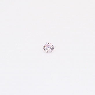 0.025 Carat round-cut FLP Argyle pink diamond