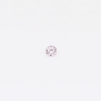 0.03 Carat round-cut FLP Argyle pink diamond