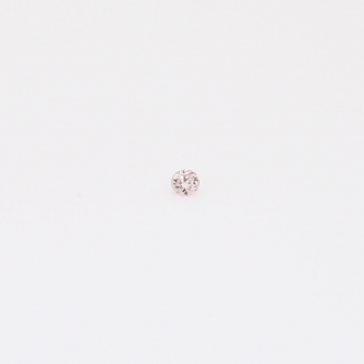 0.008 Carat round-cut FLP Argyle pink diamond