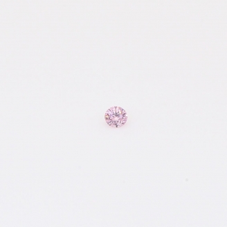 0.02 Carat round-cut FLP Argyle pink diamond