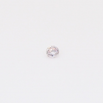 0.035 Carat round-cut FLP Argyle pink diamond