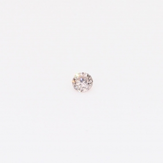 0.04 Carat round-cut FLP Argyle pink diamond