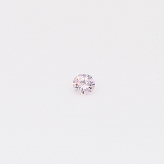 0.045 Carat round-cut FLP Argyle pink diamond