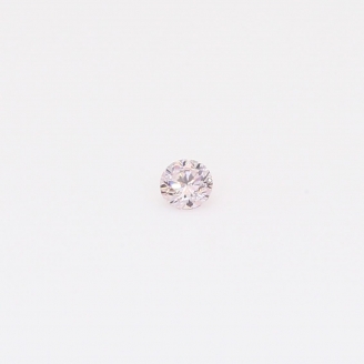 0.055 carat round-cut FLP Argyle pink diamond